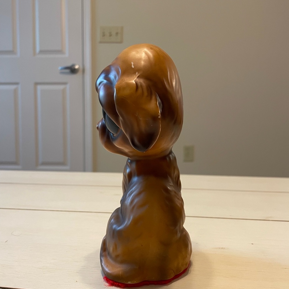 Enesco Vintage Big Eye Dog Mid-Century Kitsch Style 7” Tall - Picture 4 of 8